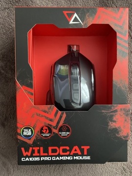 Przewodowa mysz optyczna WILDCAT CA1035 dla graczy