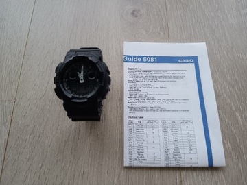 Zegarek Casio G-Shock 5081 GA-100MB