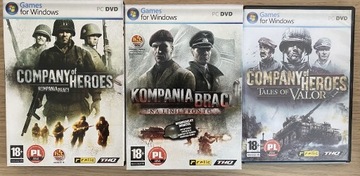 Kompania Braci / Company of Heroes z dodatkami