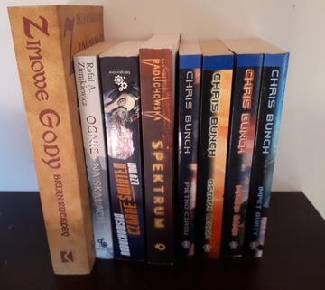 ZESTAW 8x SF/FANTASY Bunch Ziemkiewicz Raduchowska