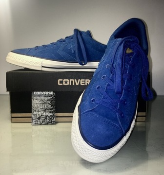 Converse męskie sneakersy trampki niebieskie 41 42