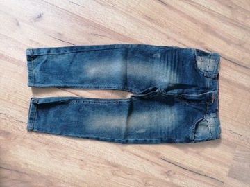Spodnie jeans r 116. 