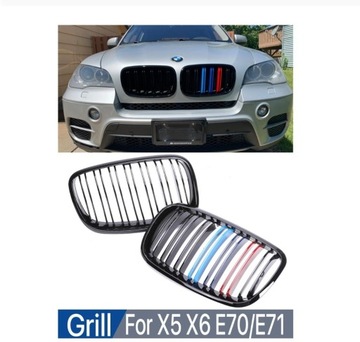 Nerki atrapa grill M-PAKIET BMW X5 E70 X6 E71 E72