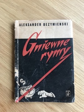 Gniewne rymy A. Bezymienski 1950 r.