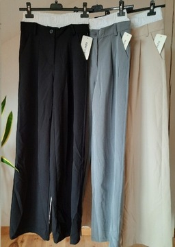 Spodnie szwedy z szeroką nogawką S,M,L,XL 