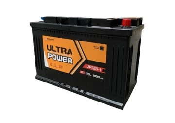 Akumulator 12v 125Ah (120Ah) 1000A Ultra Power