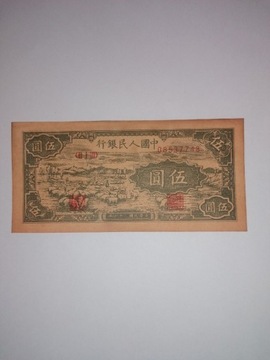 Chiny 5 Yuan 1949/48