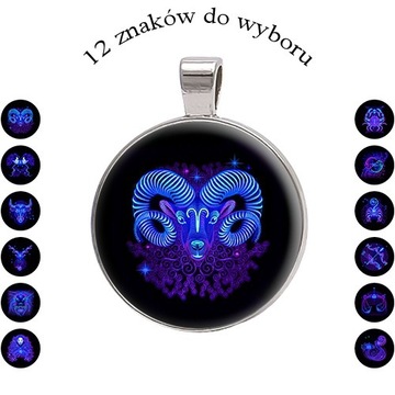 Brelok do kluczy/ka - Znak Zodiaku - 12 wzorów