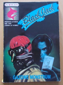 Komiks BLACK JACK Gazowe monstrum 1/92 stan bdb !