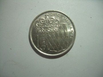 Monaco 1 frank 1975