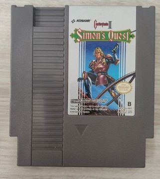 Castlevania Simons Quest Nintendo NES PAL Unikat