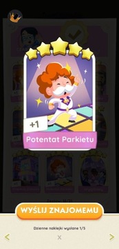 Potentat parkietu Monopoly Go