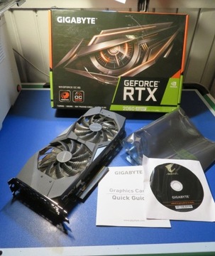 Gigabyte GeForce RTX2060 super Windforce OC 8GB