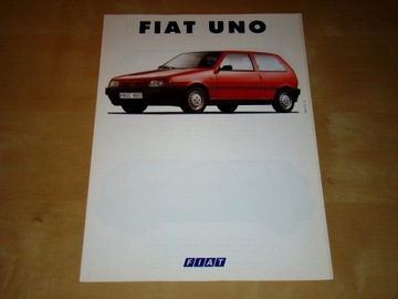 Prospekt Fiat Uno 1991