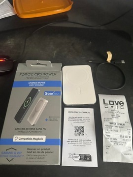 Powerbank ForcePower 5000Mah Bezprzewodowy MagSafe