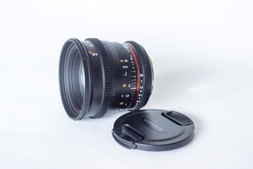 Samyang 50mm VDSLR T1.5 Canon EF