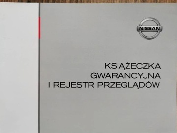 NISSAN Książka serwisowa ORYGINAŁ PL