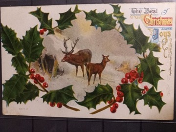 Pocztówka Boże Narodzenie 1917