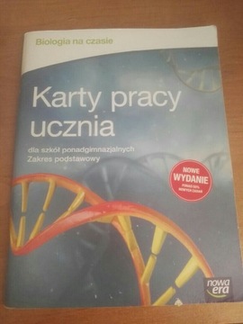 Biologia na czasie karty pracy 