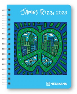 Kalendar James Rizzi 2023 Diary calendar 