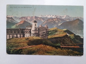 Szwajcaria Rigi Kulm Alpy