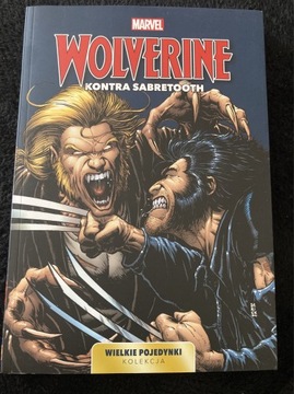 Wielkie pojedynki Wolverine kontra Sabretooth Nowy