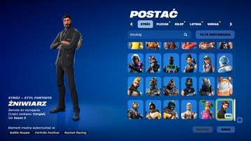 KONTO FORTNITE STARE OG 3 SEZ-10(THEL) +GRY