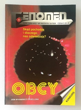 Miesięcznik Fenomen nr 1 OBCY 1998r. 