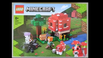 Lego Minecraft 21179  The Mushroom House