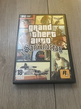 Gra PC - Grand Theft Auto San Andreas PL retro
