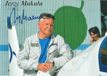 JERZY MAKULA - oryginalny autograf
