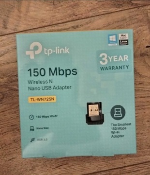 Moduł wifi USB tp link tl wn725n