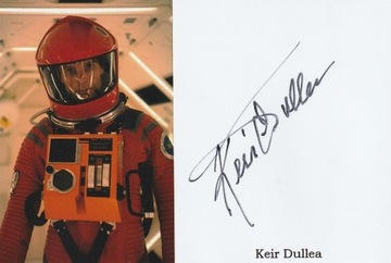 KEIR DULLEA autograf