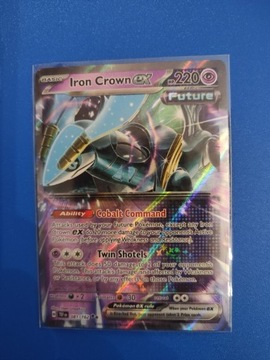 Iron Crown ex 081/162 temporal forces pokemon TCG