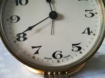 zegarek szwajcarski z budzikiem Bulova uszkodzony