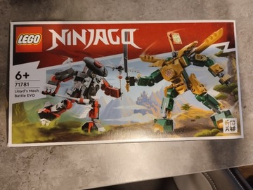 LEGO Ninjago Starcie Lloyda z Mechem EVO 71781