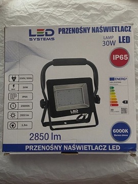 LED SYSTEMS Naświetlacz LED NOWY 30W 2850lm 6000K