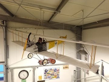 Model samolotu LVG, Skala 1:3, Rozpiętość 4,3 m