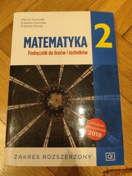 MATEMATYKA 2 Podręcznik do liceów i techników