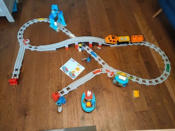 LEGO duplo 10875 pociąg towarowy + wiadukt