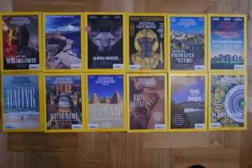 National Geographic rocznik 2022 wszystkie numery!