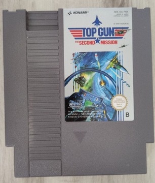 Top Gun Seconda Mission Nintendo NES PAL Unikat