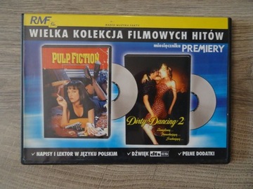 DVD Pulp Fiction + Dirty Dancing 2x DVD
