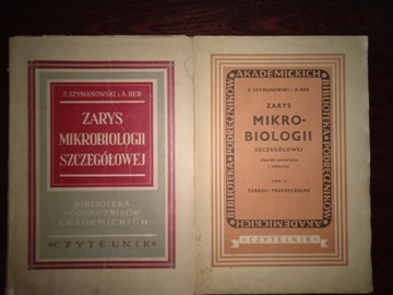 Zarys mikrobiologii szczegółowej t.1+2 Szymanowski