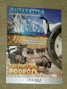 ANTARKTYDA / ZADZIWIAJĄCE PODRÓŻE IMAX / Folia