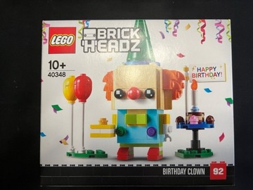 Lego 40348 BrickHeadz Klaun urodzinowego przyjęcia