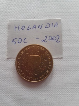 50c Holandia 2002