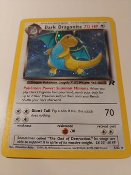 Pokemon TCG Dark Dragonite 5/82 