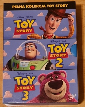 TOY STORY 1,2,3   3 X DVD