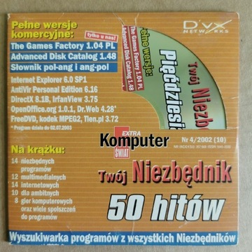 Komputer Świat Twój Niezbędnik 2002 4 CD